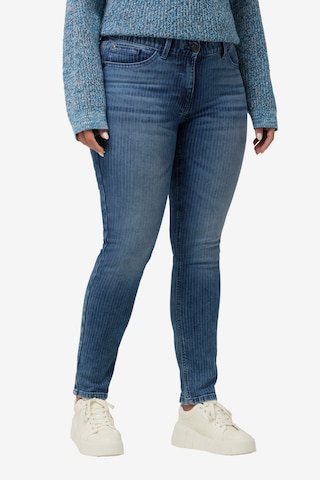 Ulla Popken Regular Jeans in Blue: front