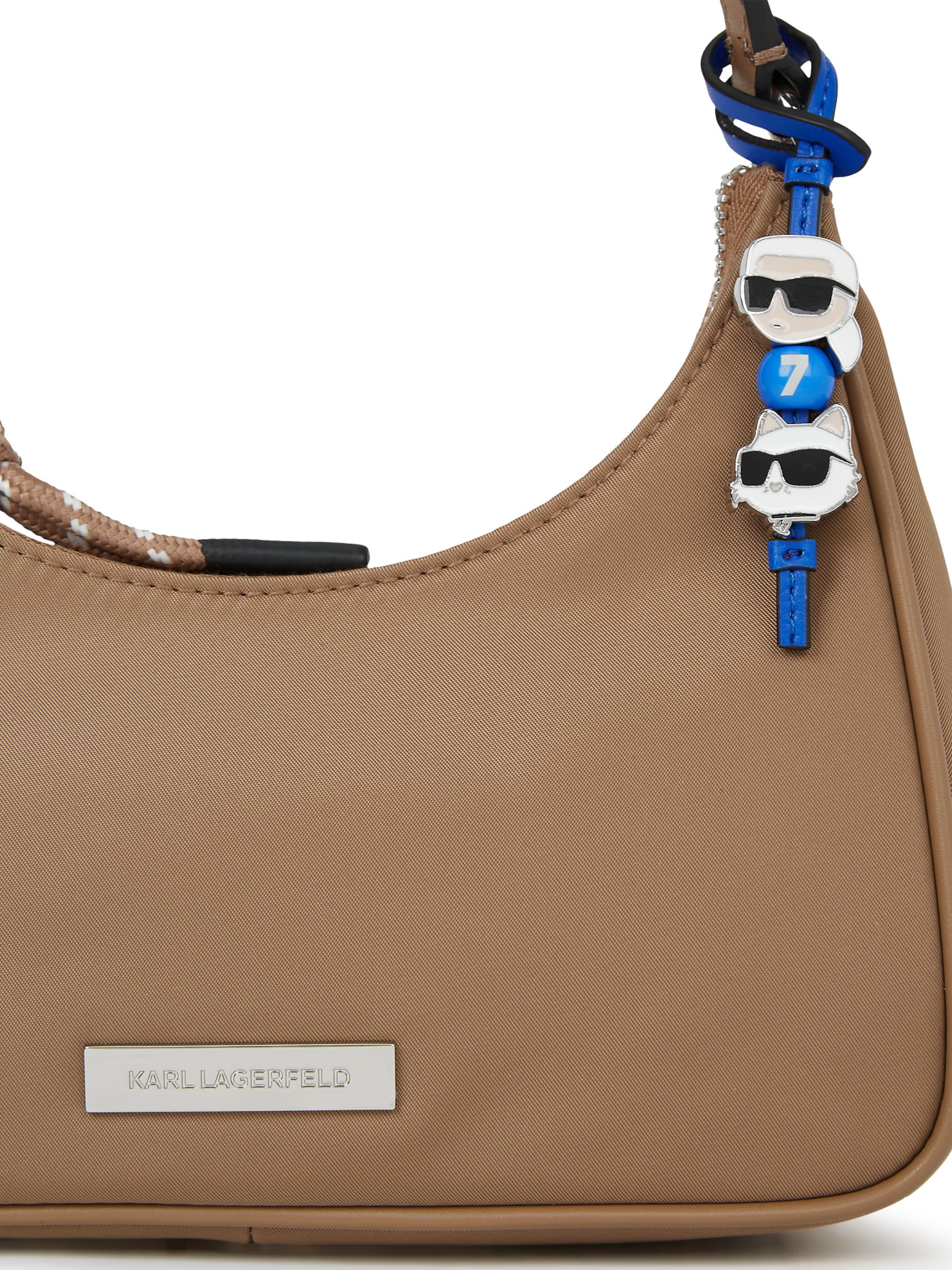 Karl Lagerfeld Чанта за през рамо в кафяво