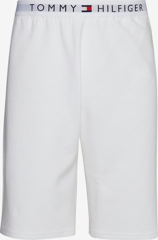 Pantalon de pyjama TOMMY HILFIGER en blanc : devant