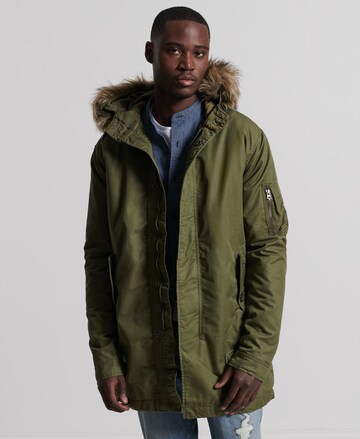 Parka d’hiver Superdry en vert