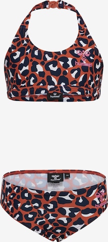 Hummel Urheilullinen uima-asu 'TINKA' värissä ruskea: etupuoli