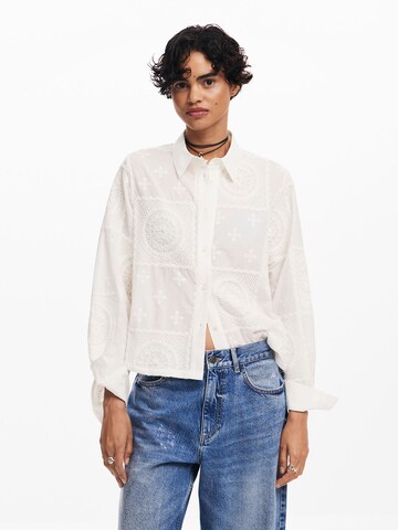 Desigual Bluse in Weiß: Vorderseite