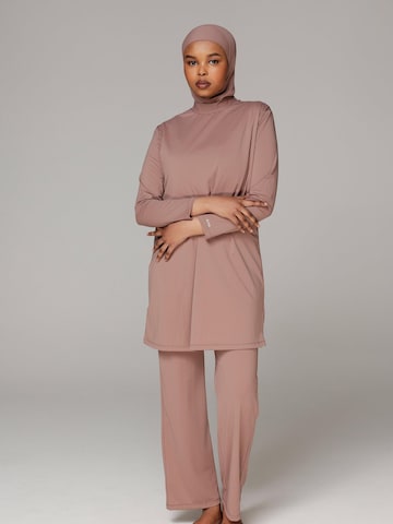 SIYA Swimwear Badpak 'South - Covered' in Beige: voorkant