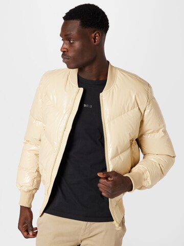 DIESEL Jacke 'STEN' in Beige: predná strana