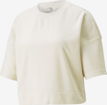 T-shirt 'Classics' PUMA en blanc : devant