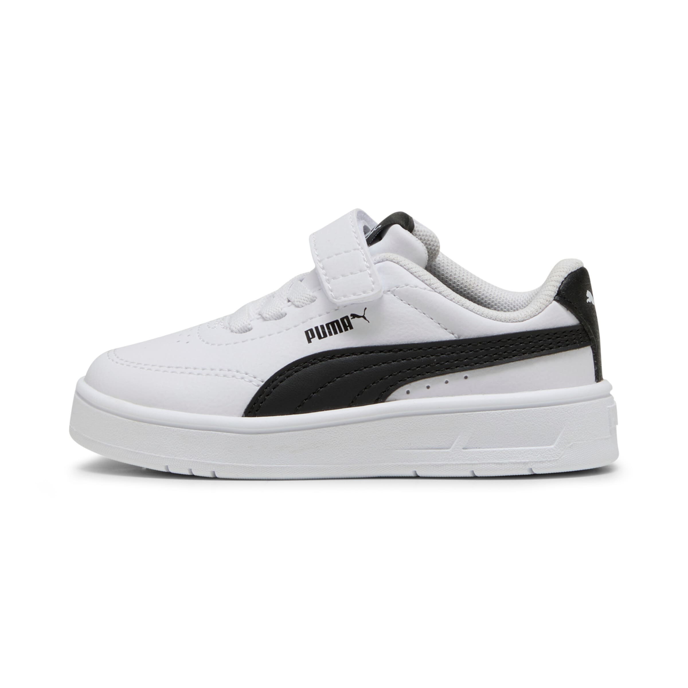 PUMA Sneaker 'Court Classic Clean AC Inf' in Weiß: Vorderseite