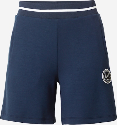 EA7 Emporio Armani Sportske hlače u mornarsko plava / crna / bijela, Pregled proizvoda