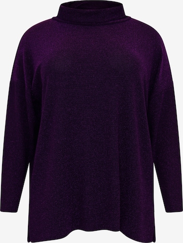 Yoek Sweater in Purple: front