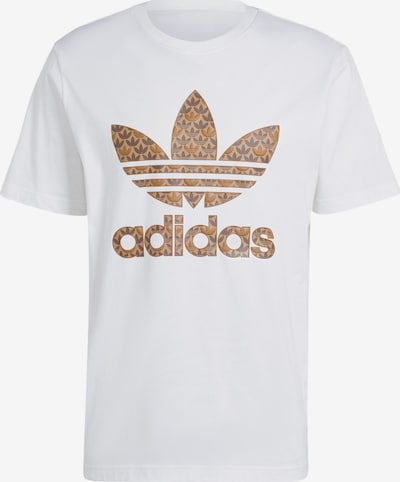 ADIDAS ORIGINALS Shirt in Brown / Dark brown / White, Item view