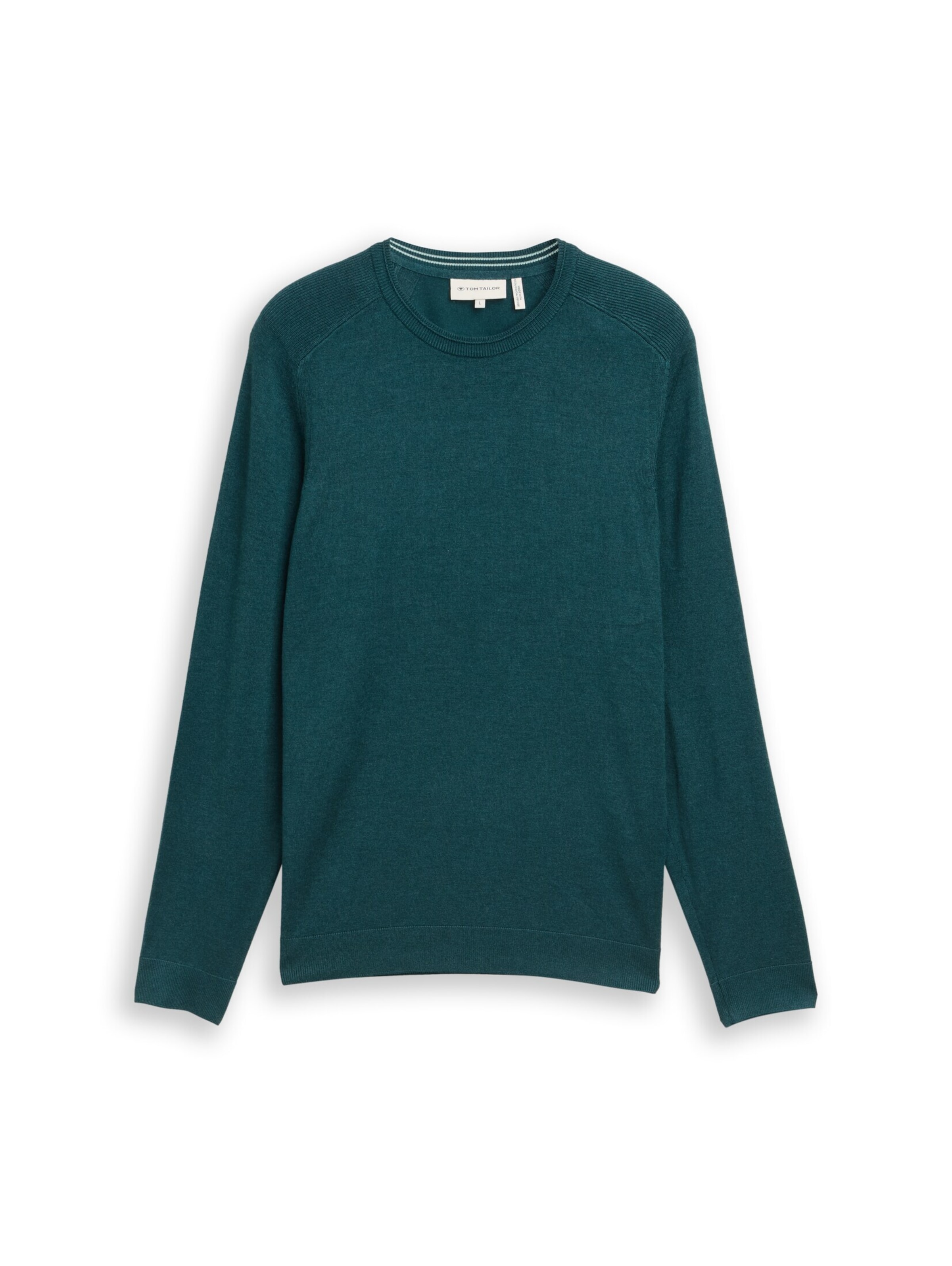 TOM TAILOR Sweater in Green: front