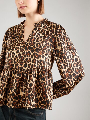 PIECES Bluse 'PCNEO' i sort