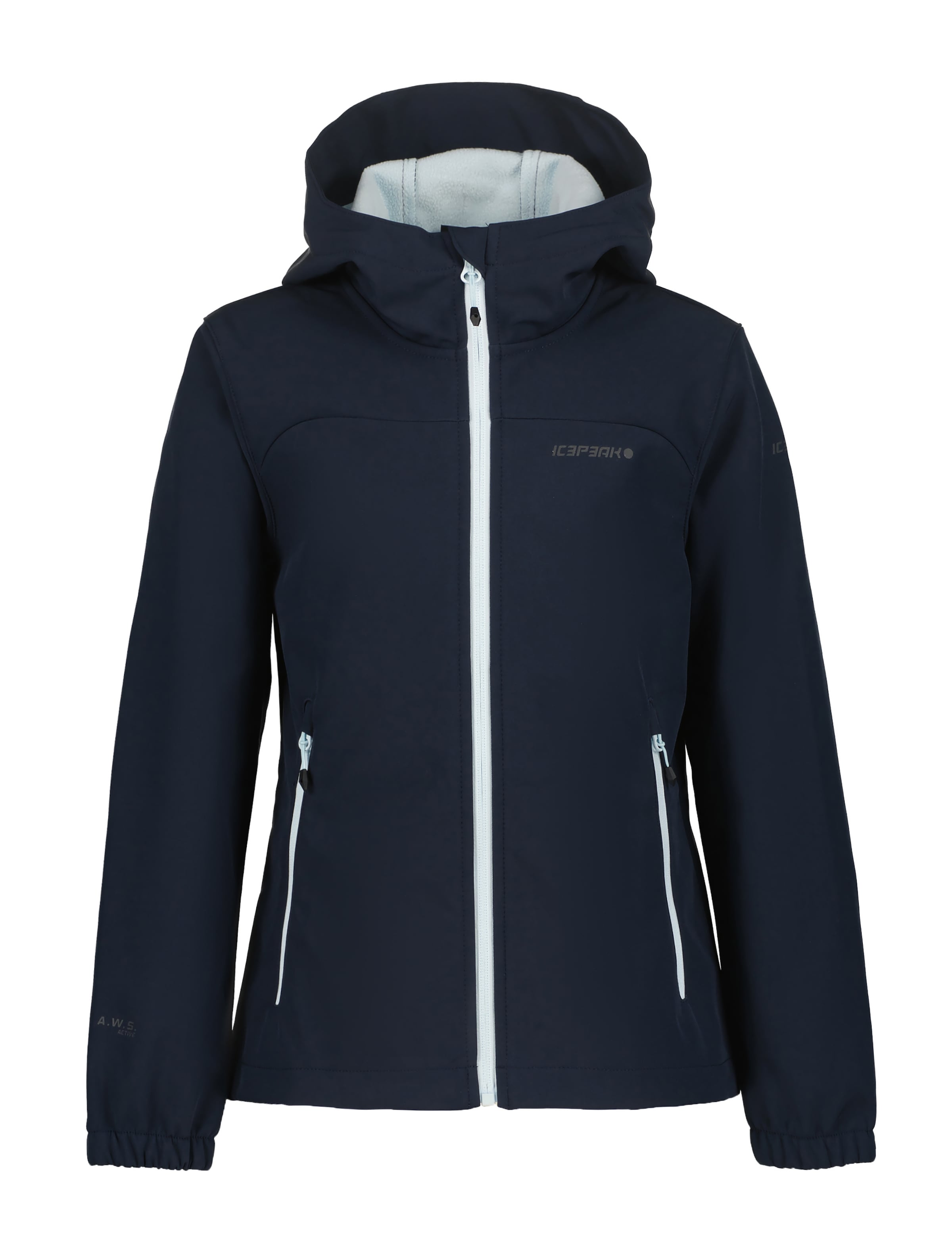 ICEPEAK Winter Jacket 'Kobryn' in Blue: front