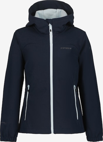 ICEPEAK Winter Jacket 'Kobryn' in Blue: front