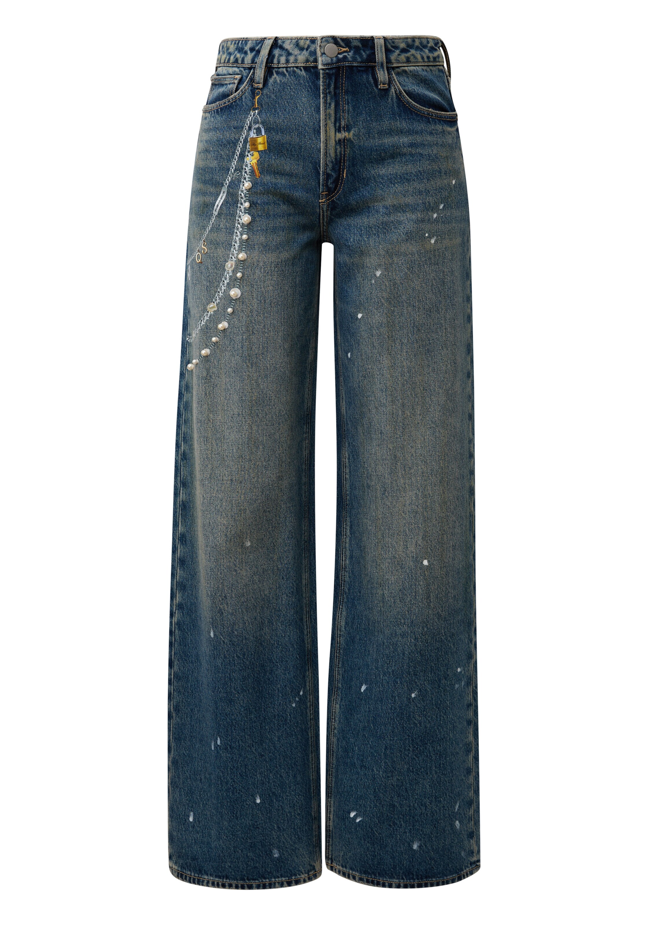 QS Jeans in 25-26/32 in blau, Produktansicht