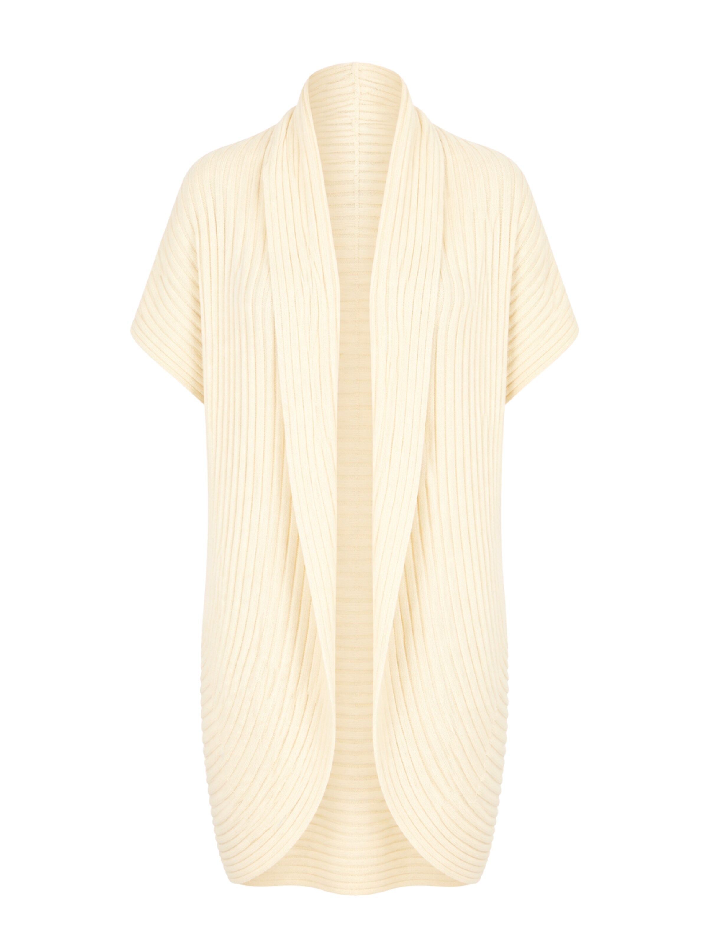 Süel knitwear Strickweste‌‌ in Beige: Vorderseite