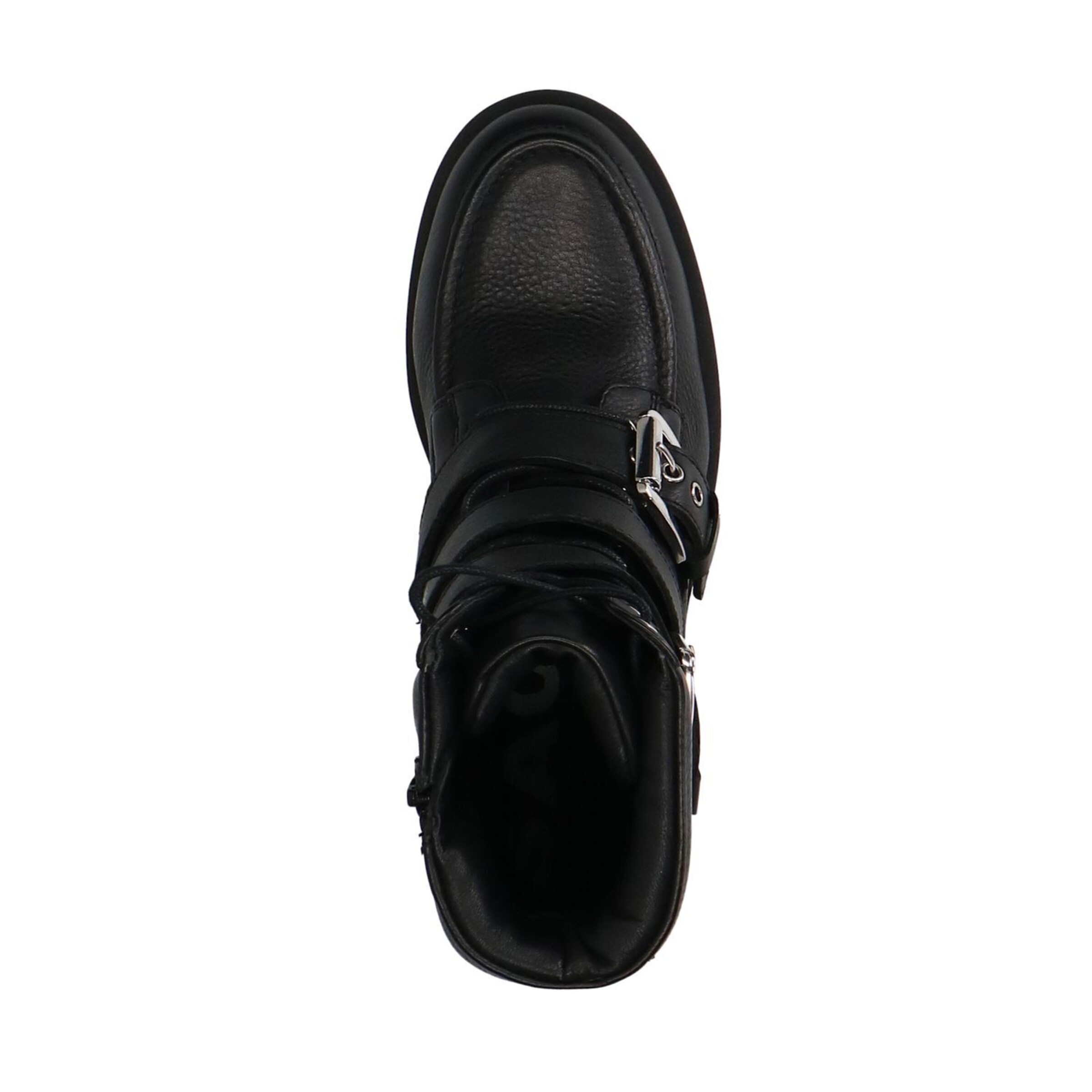 Bottines à lacets SACHA en noir