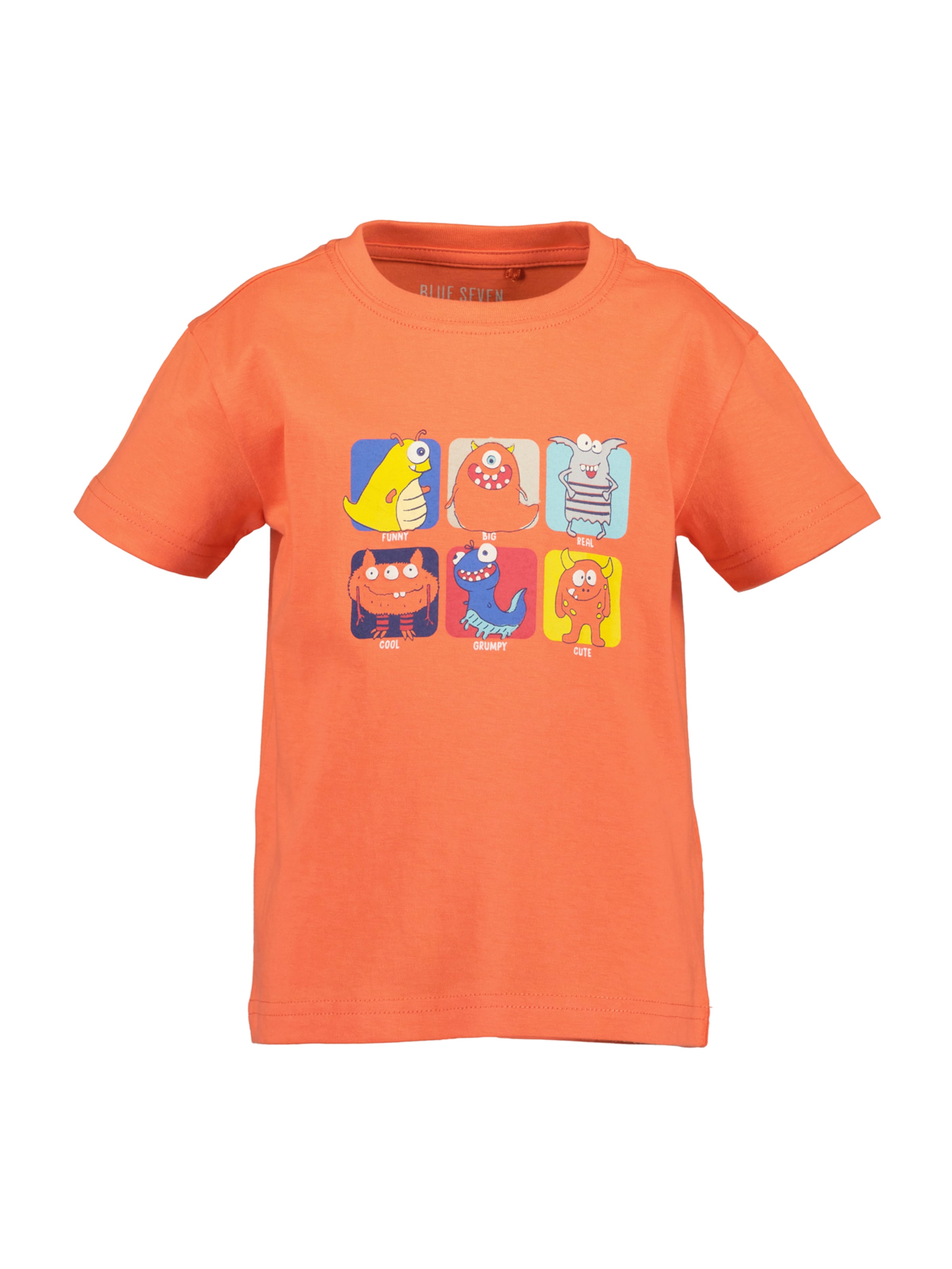 BLUE SEVEN Shirt in Orange: front