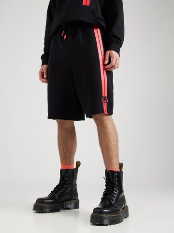 ELLESSE Normalny krój Spodnie sportowe 'Bajo' w kolorze czarny: przód