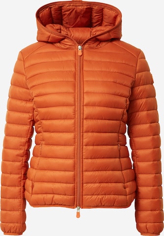 SAVE THE DUCK Between-season jacket 'DAISY' in Orange: front