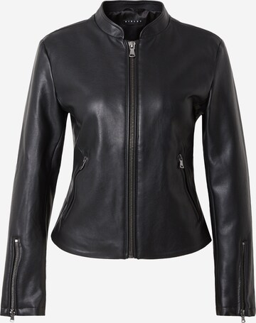 Sisley Prehodna jakna | črna barva: sprednja stran