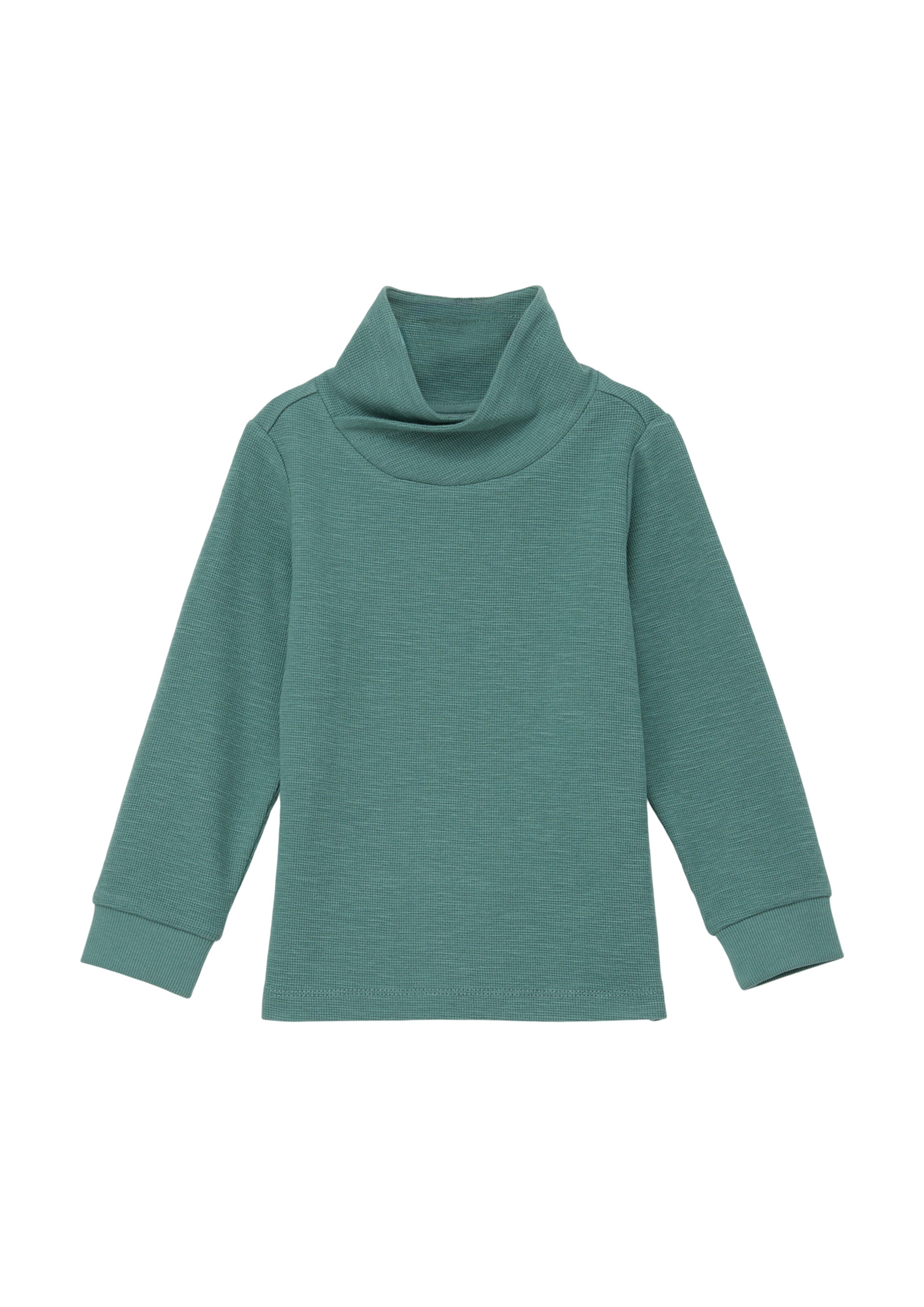 s.Oliver Sweatshirt in Grün: Vorderseite