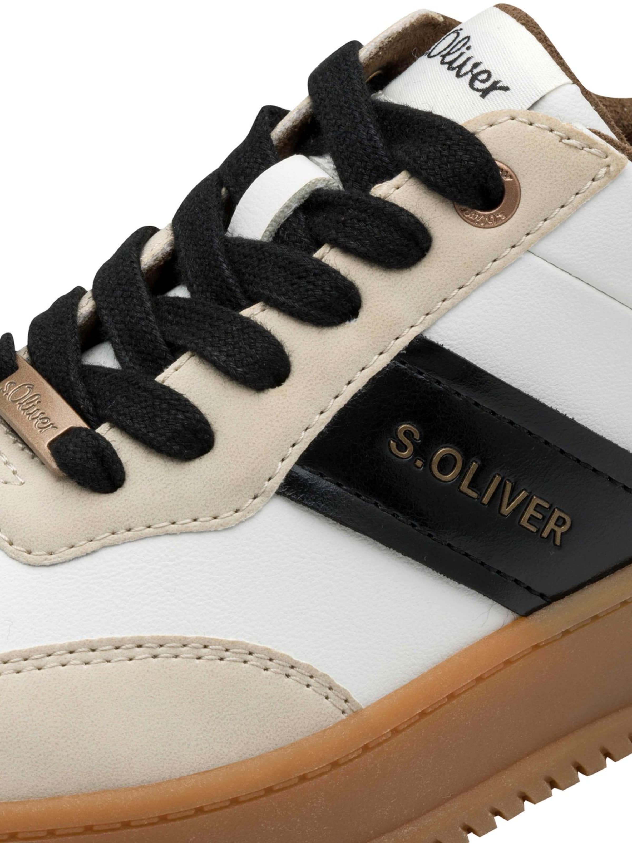 s.Oliver Sneaker in Beige