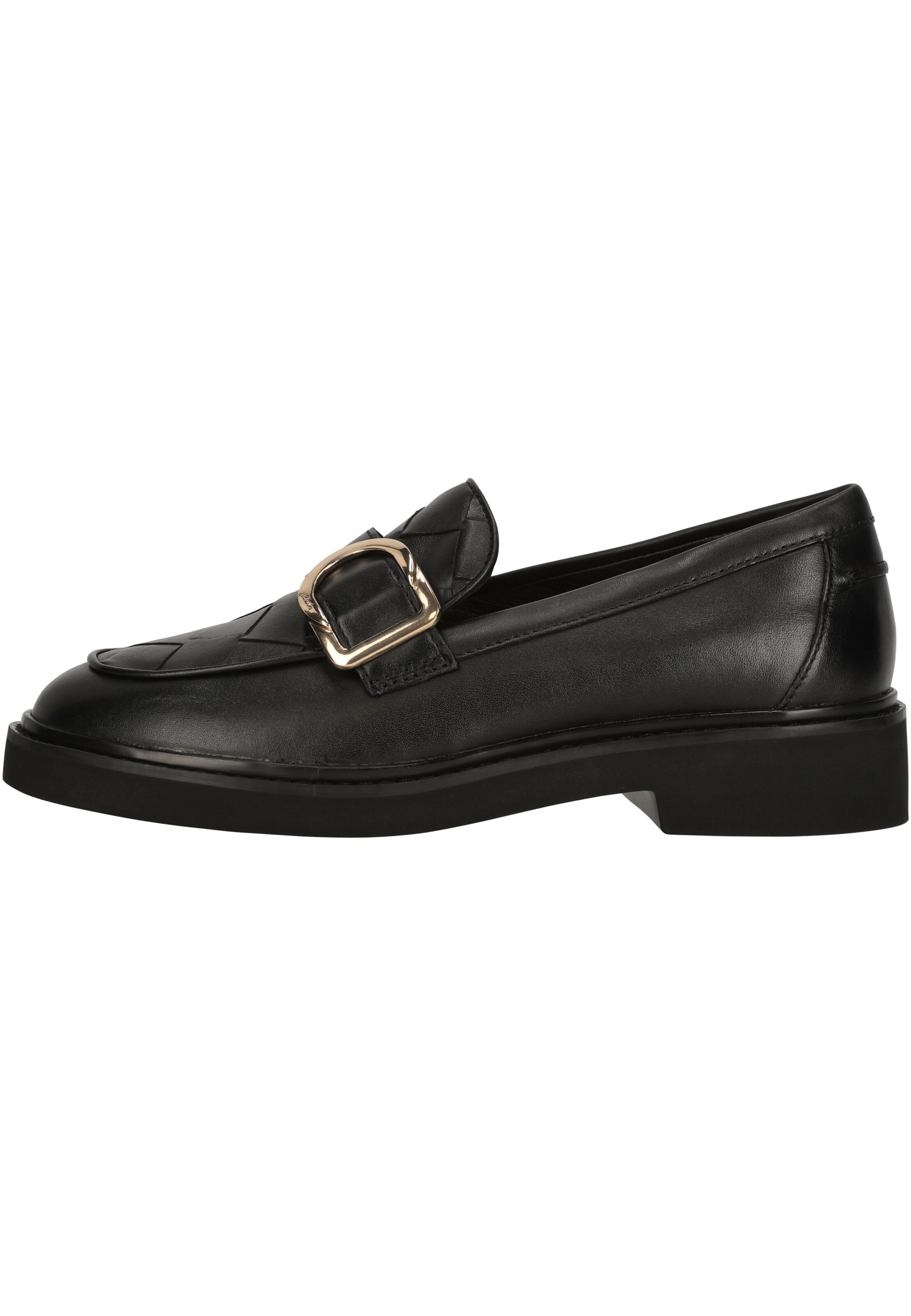 CLARKS Slipper 'Splend Penny D' in Schwarz