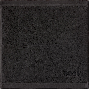 BOSS Towel in Black: front