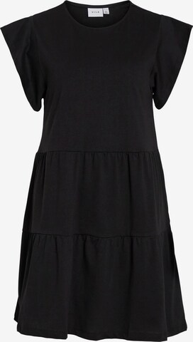 VILA Καλοκαιρινό φόρεμα 'SUMMER' σε μαύρο: μπροστά