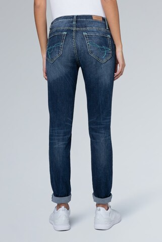 Soccx Slimfit Jeans 'HE:DI' in Blau