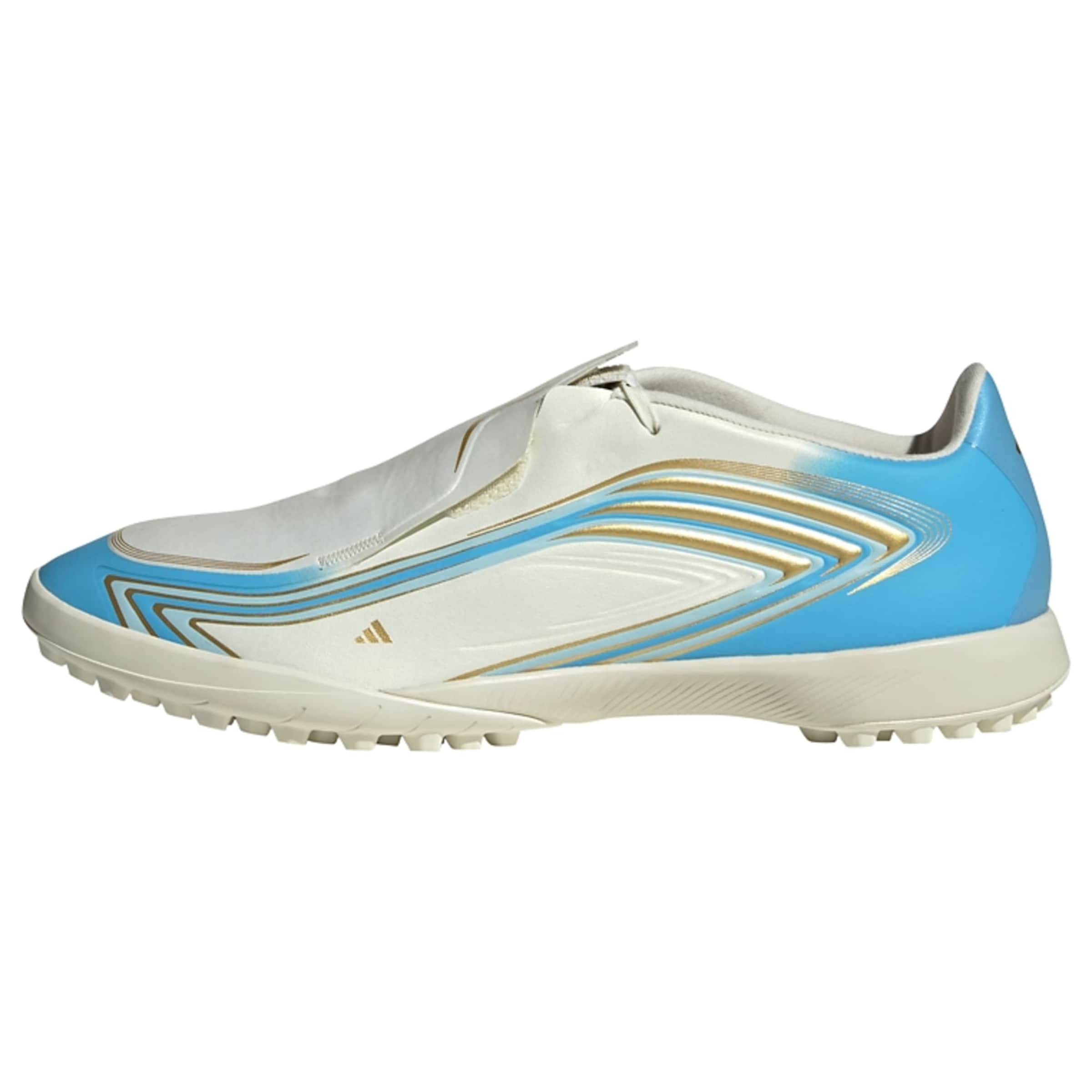 ADIDAS PERFORMANCE - Zapatillas de fútbol 'F50 Messi League' en blanco: frente