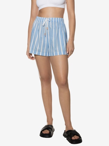 Mey Short Pajama Set 'Fee' in Blue