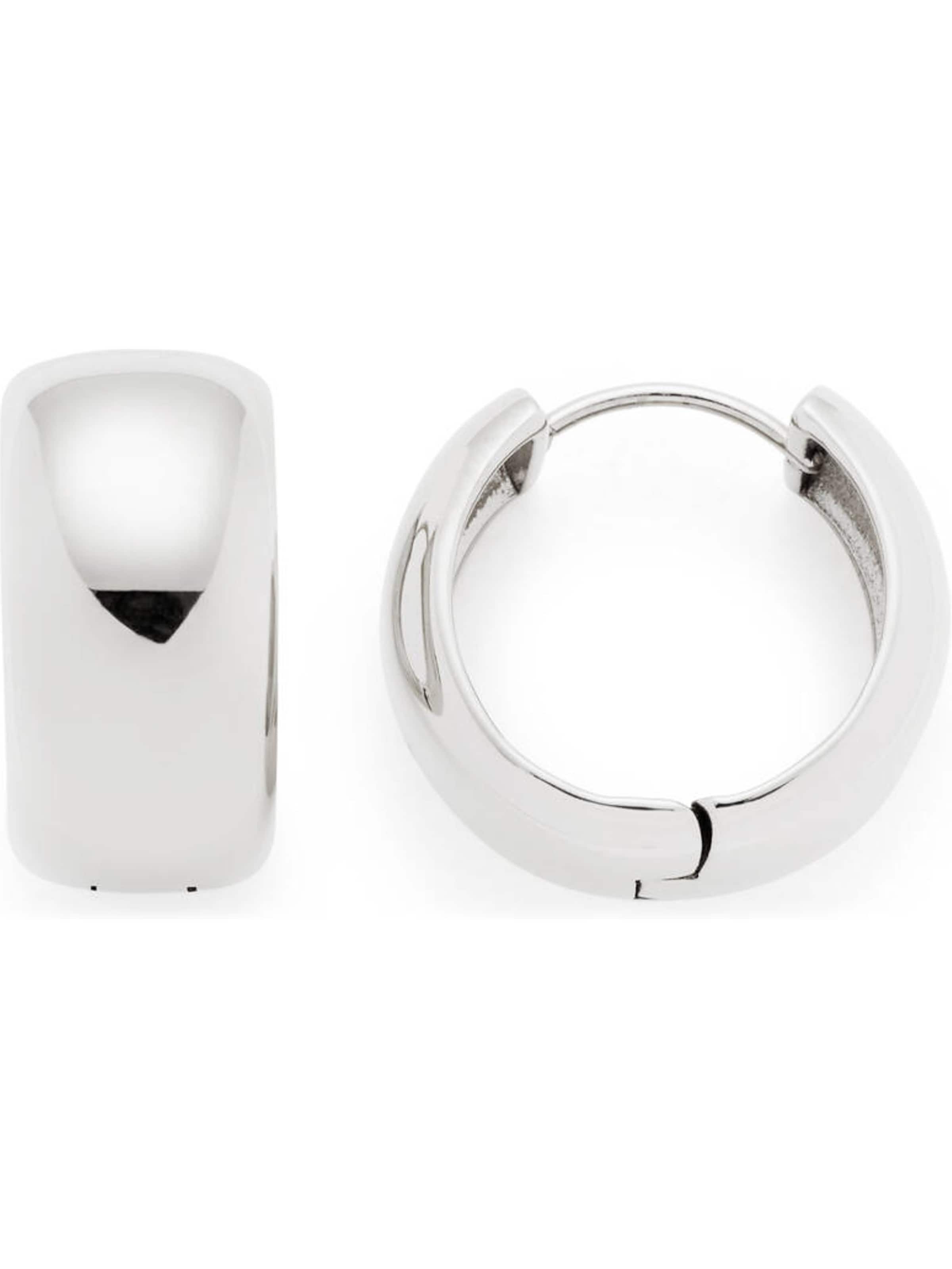 LEONARDO Earrings in Silver: front