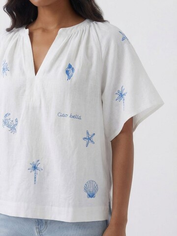 OUI Blouse in White