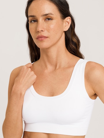 Bustier Soutien-gorge 'Touch Feeling' Hanro en blanc : devant
