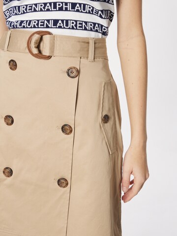 Lauren Ralph Lauren Skirt 'RESIGE' in Beige