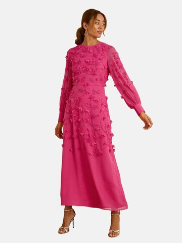 love & roses Dress in Pink: front