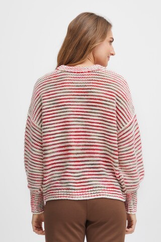 Fransa Sweater 'Lea' in Red
