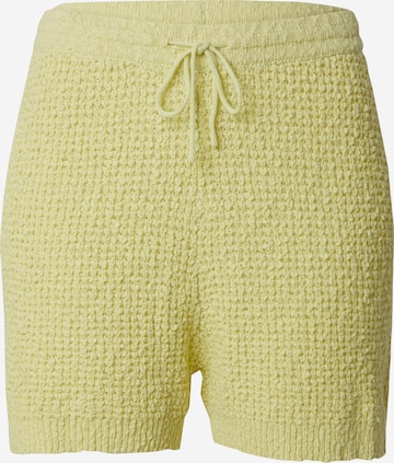 TOPSHOPregular Hlače - zelena boja: prednji dio