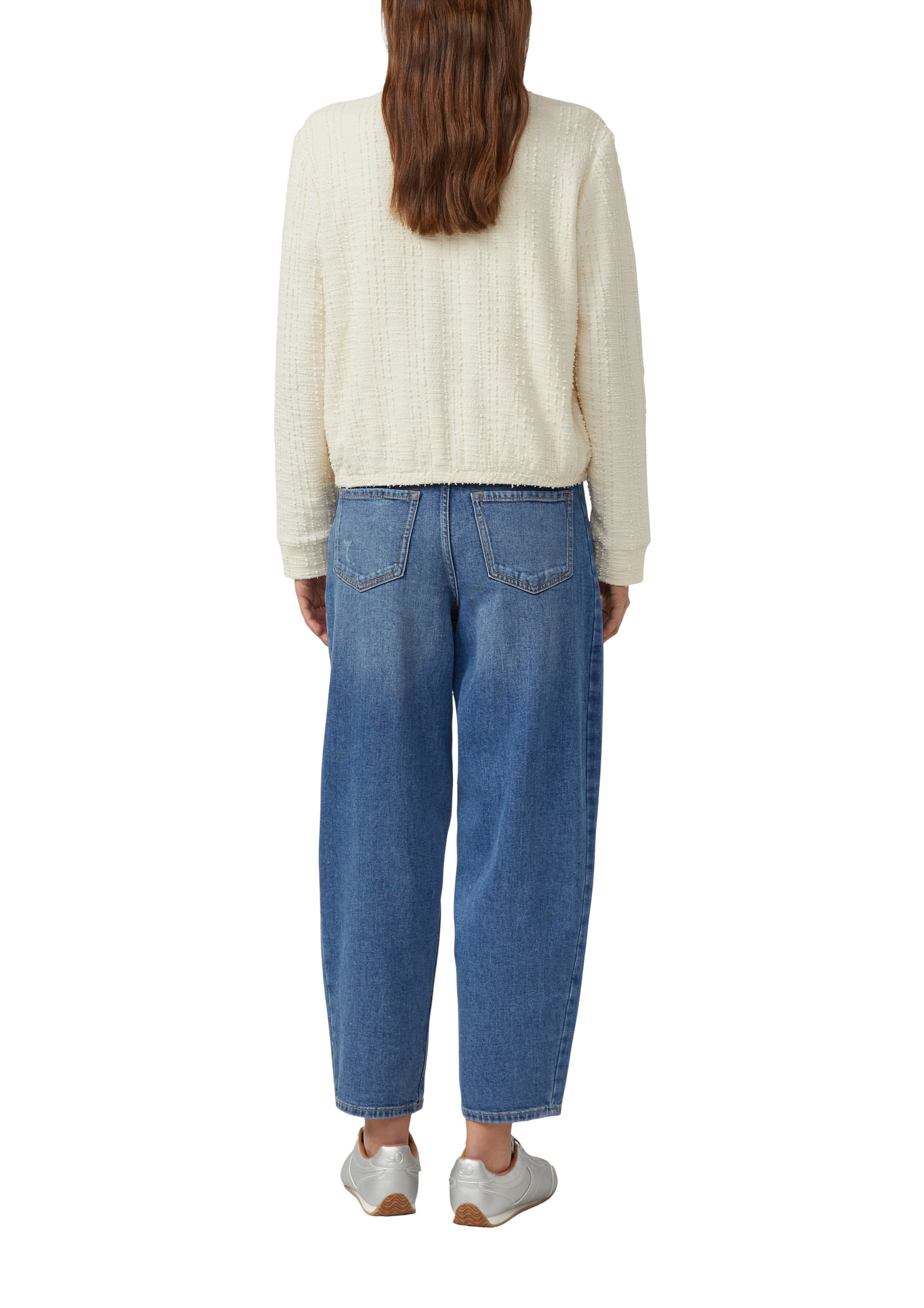 s.Oliver Sweat jacket in Beige