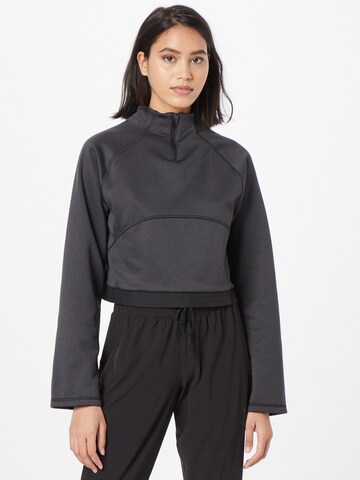 PUMA Athletic Sweater 'First Mile' in Black: front