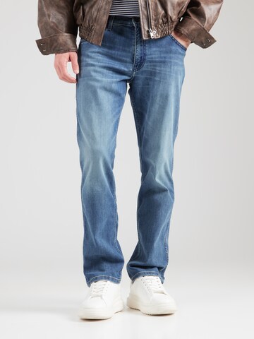 Regular Jean 'GREENSBORO' WRANGLER en bleu : devant