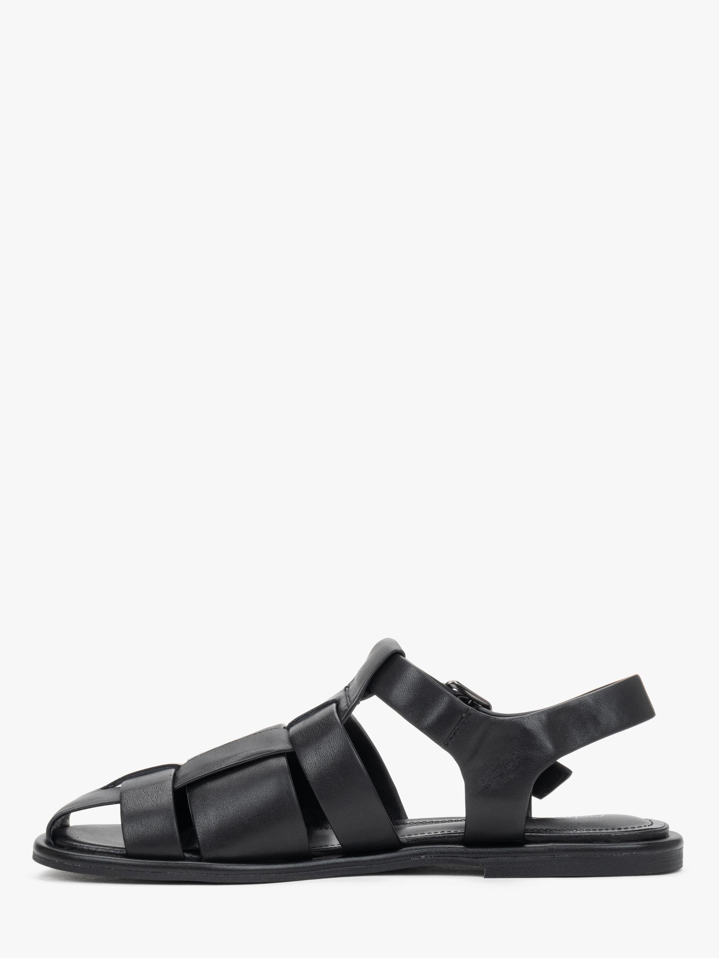 Estro - Sandalias '5316-13' en negro: frente