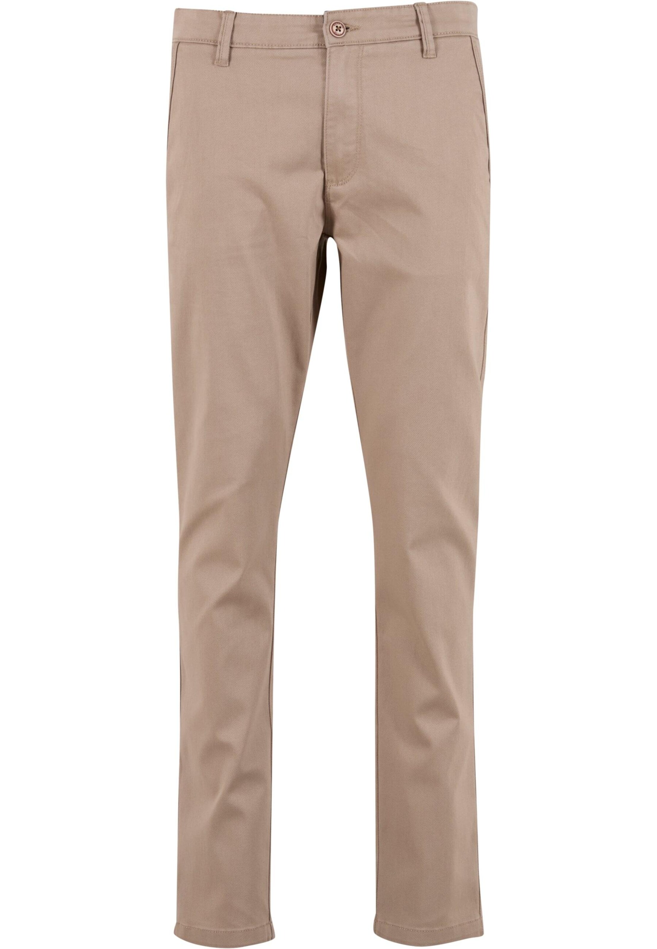 INDICODE JEANS Normální Chino kalhoty 'Danino' – béžová: přední strana