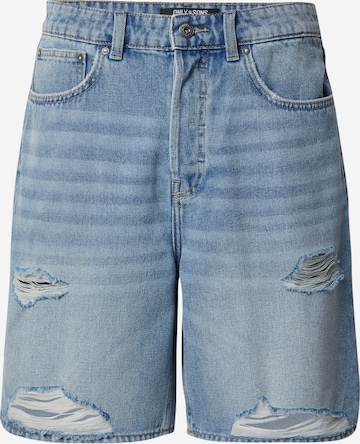 Only & Sons Shorts 'ONSFADE' in Blau: Vorderseite