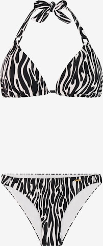 PROTEST Triangle Bikini 'PRTDate' in White: front