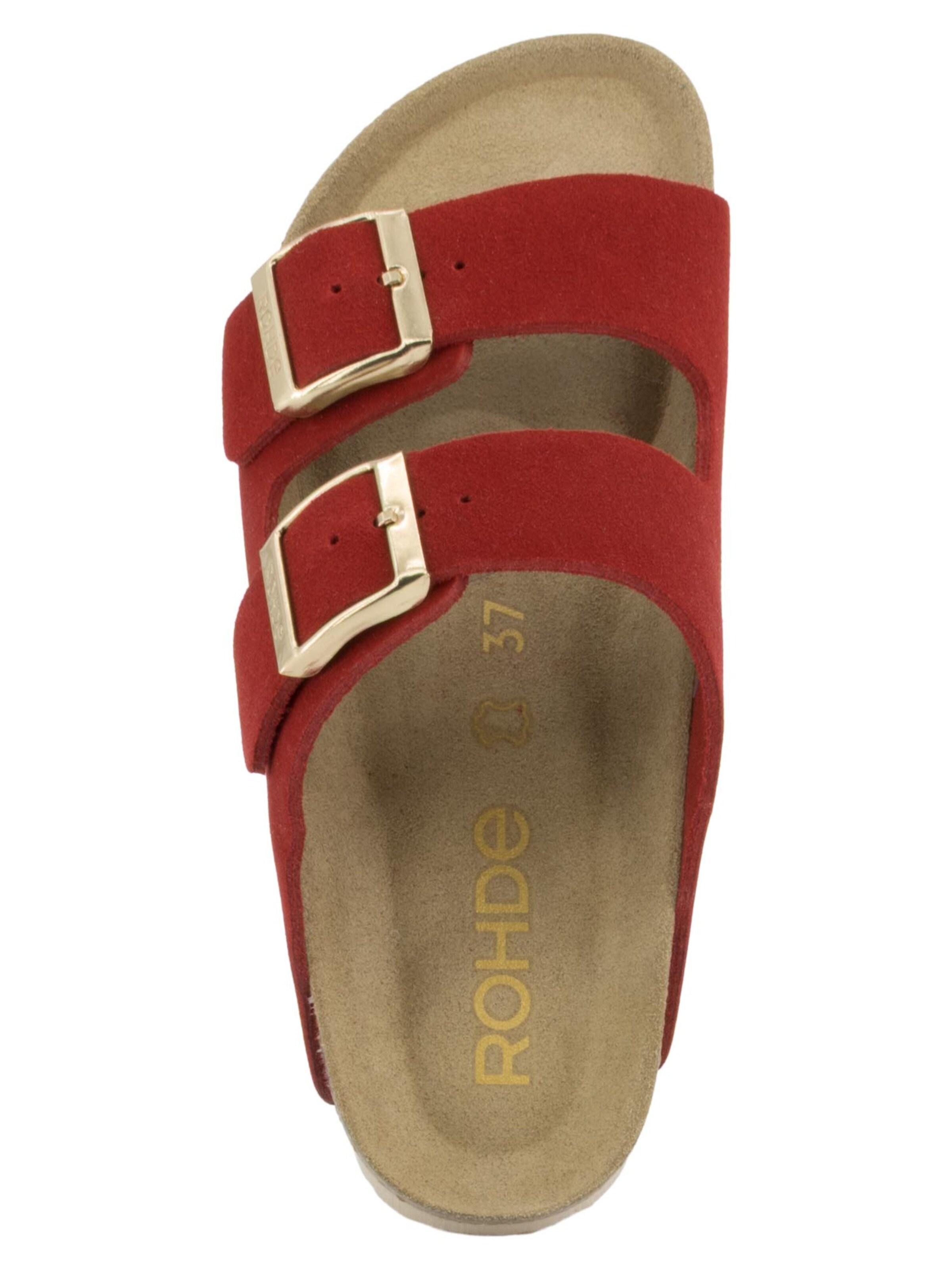 ROHDE Pantolette 'Alba' in Rot