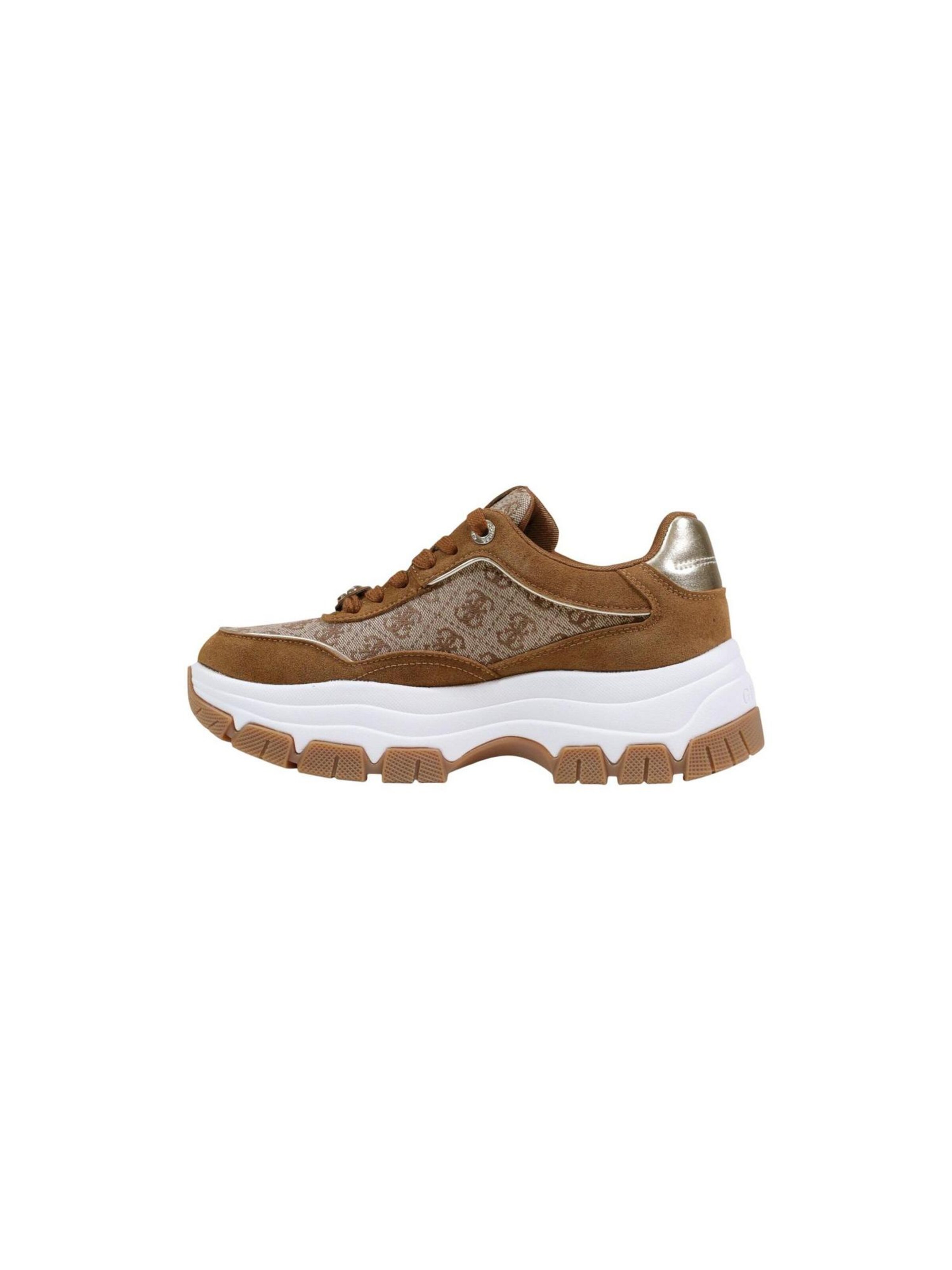 Sneaker bassa 'BERRETT3 FLPBT3 FAL12' di GUESS in marrone