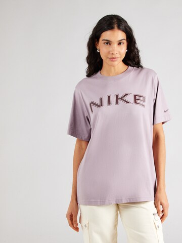 Nike SportswearMajica 'PHOENIX' - ljubičasta boja: prednji dio