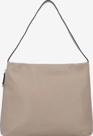 TOM TAILOR Schultertasche 'Yuma' in Beige: Vorderseite
